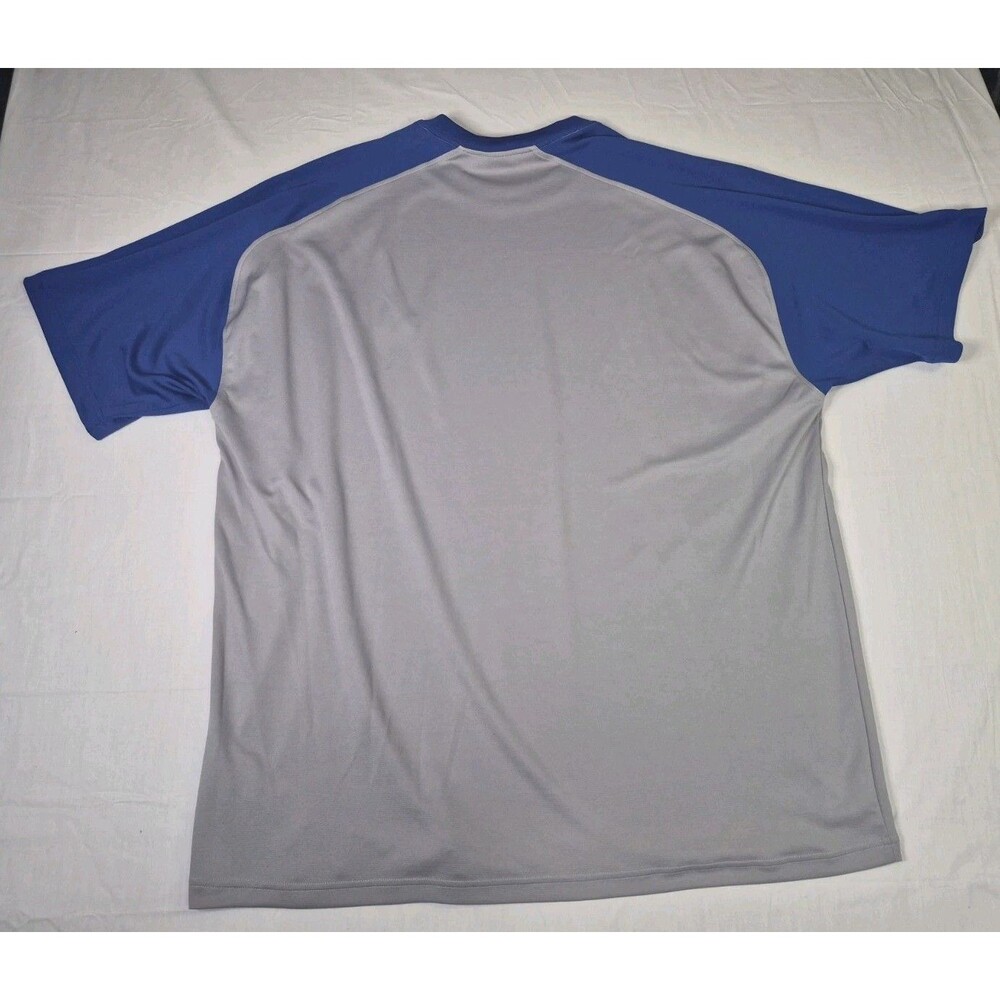 Adidas Climalite Shirt Men's Size 2XL Blue Gray Performance Moisture Wicking XXL - Picture 2 of 14
